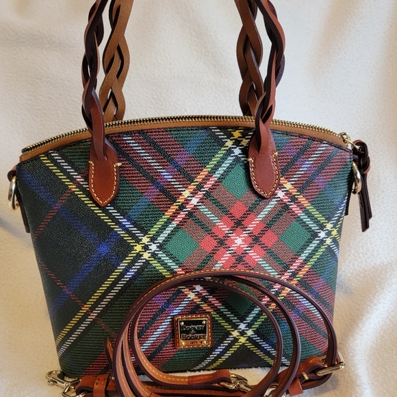 Dooney & Bourke Windor Celesta Plaid Satchel - Multicolor - Picture 6 of 10